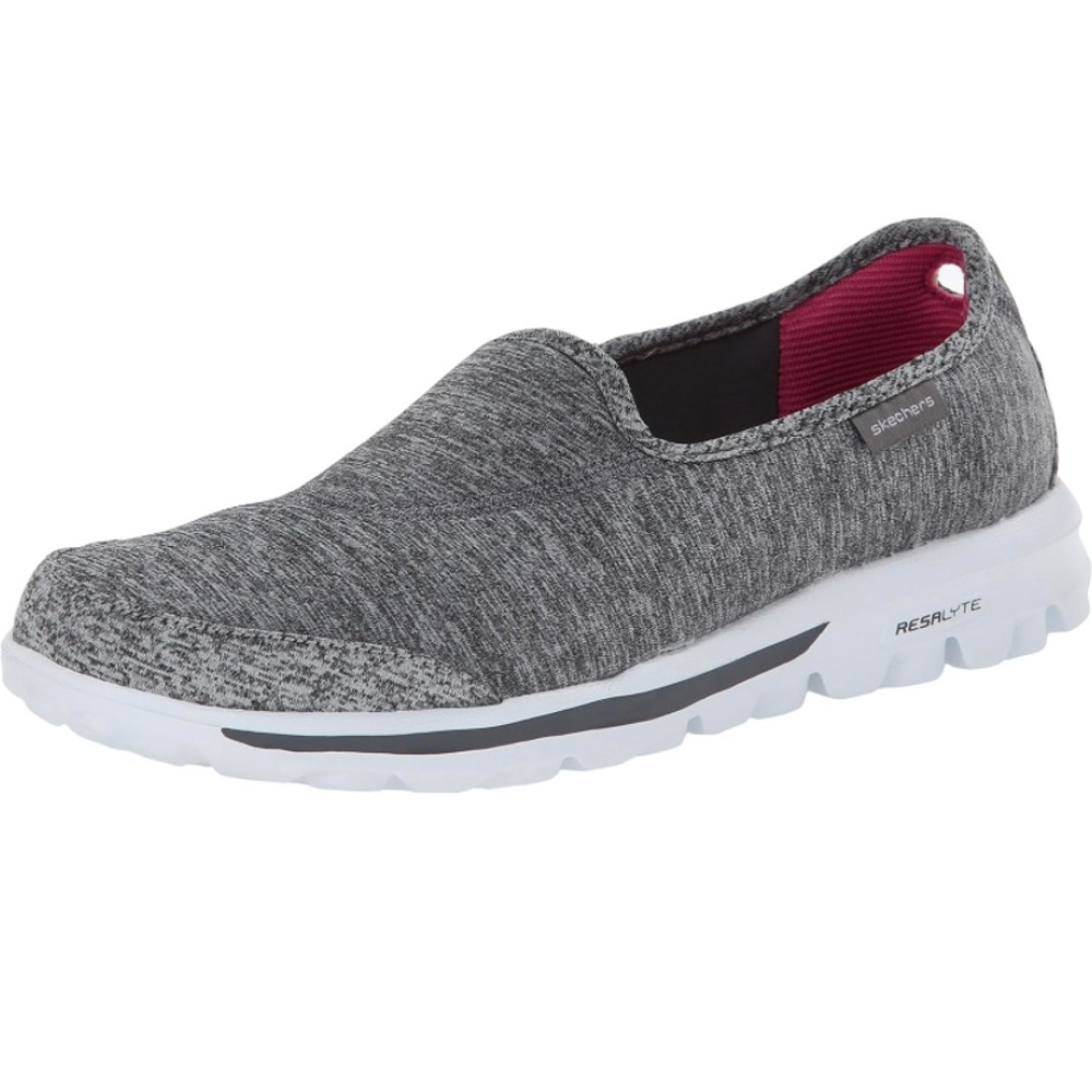 Skechers Performance Women's Go Walk Lead Memory Foam Slip-On Walking Shoe 6.5